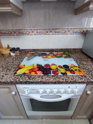 Cubre vitrocerámica y encimeras frutas