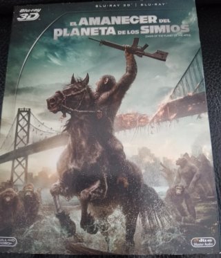 Blu-ray 3D El Amanecer del Planeta de los Simios