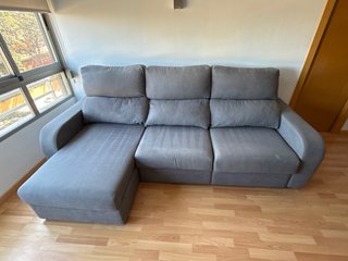 Sofa Chaise longue gris +  ENVIO INCLUIDO VLC
