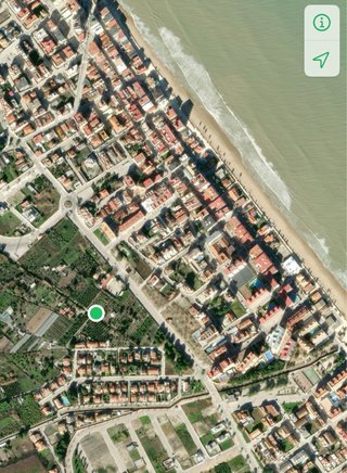 Parcela en playa de miramar