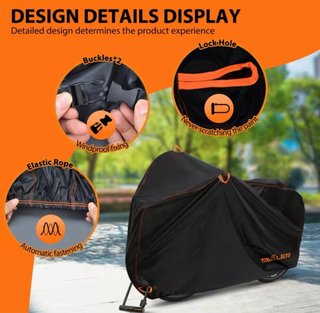 Funda talla L para bicicleta o moto nueva.