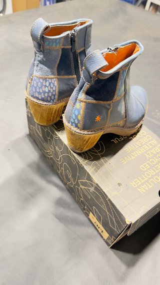 Botines ART patchwork multicolor talla 36