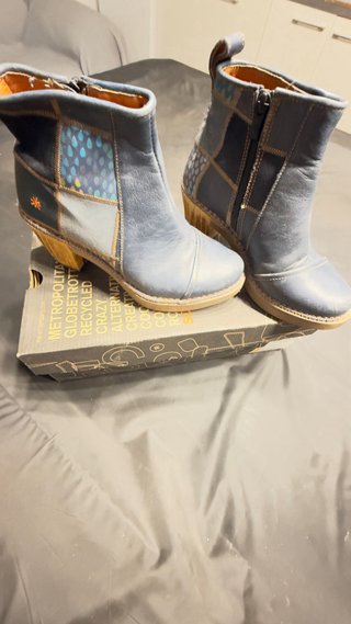 Botines ART patchwork multicolor talla 36