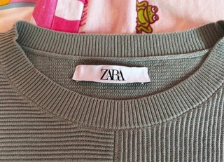 Jersey Zara Hombre Talla M Color Teal