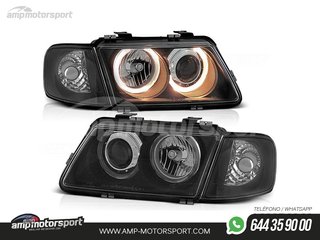 FAROS DELANTEROS OJOS DE ANGEL PARA AUDI A3 8L