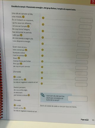 Punt VolatLlengua catalanai literatura, 2 ESO