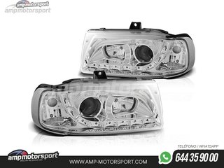 FAROS DELANTEROS LUZ DIURNA LED PARA SEAT IBIZA / CORDOBA 6K