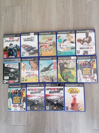 Lote 34 Jogos PS2