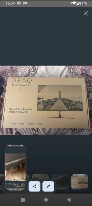 Monitor PEAQ 100Hz