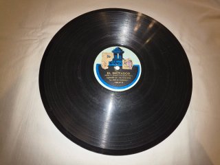 Lote 10 Discos Pizarra Antiguos