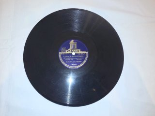 Lote 10 Discos Pizarra Antiguos