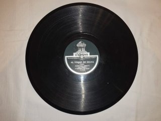 Lote 10 Discos Pizarra Antiguos