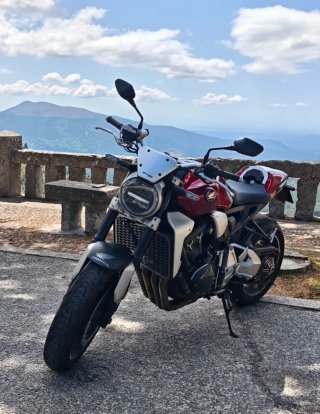 Honda CB1000R Roja/Plata