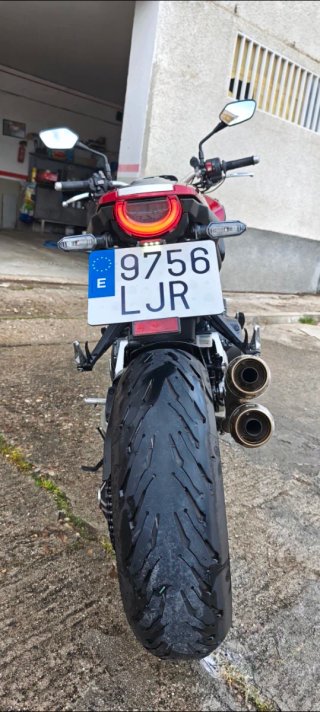 Honda CB1000R Roja/Plata