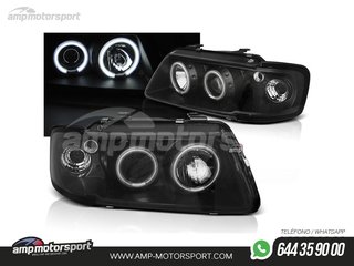 FAROS DELANTEROS OJOS DE ANGEL CCFL PARA AUDI A3 8L