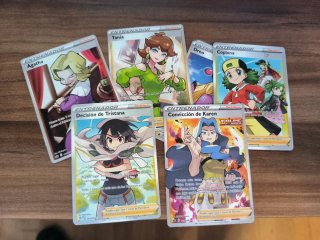 Cartas Pokémon Entrenador Varias