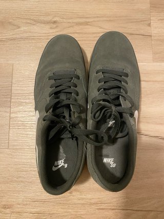 Zapatos Nike SB Hombre Verde/Marrón