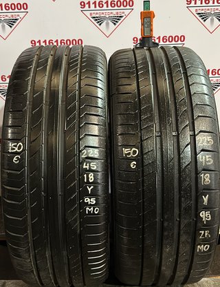 225 45 18 Y CONTINENTAL RUEDA SEMINUEVA OFERTA