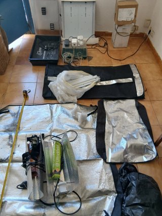 Tienda de cultivo 120x120x200cm  Pequeño 110x60x60