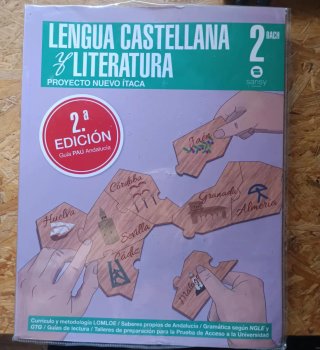 Libro lengua castellana y literatura 2° Bach