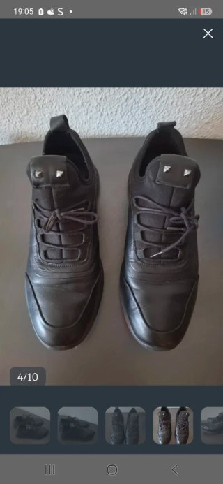 Zapatos Mocassini Negros para hombre.