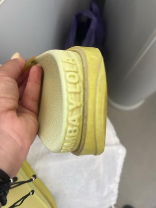 Chanclas Bimba y Lola Amarillas talla 38 poco uso