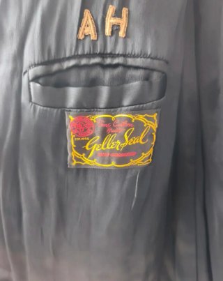 Elegante abrigo de pelo vintage