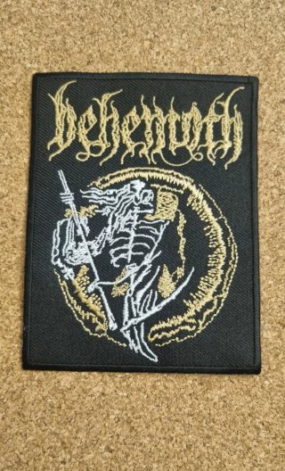 Behemoth Patch - Reaper & Logo Embroidered Sew-on