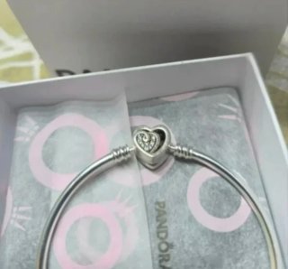Pulsera Pandora Moments Corazón Plata