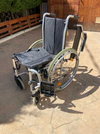 Silla de ruedas t.41 plegable frenos grande