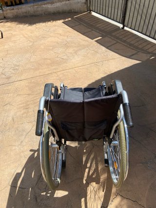 Silla de ruedas t.41 plegable frenos grande