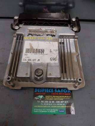 Audi 52621 03l906022jm 0281015328 centralita a4