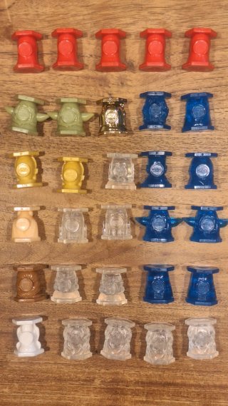 Star Wars Abatons Panini Lote 30 Figuras