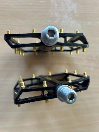Pedali Flat MTB Neri