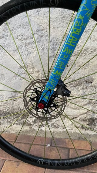 Bicicleta Gravel/Ciclocross Azul