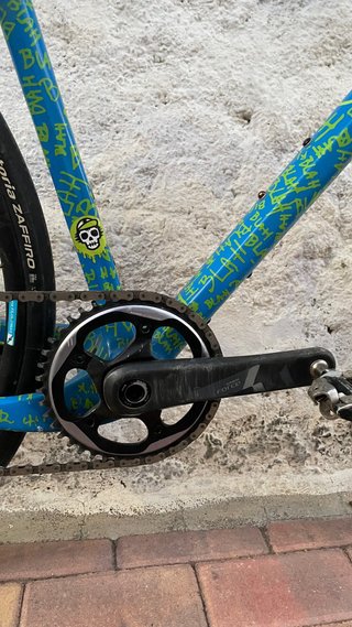 Bicicleta Gravel/Ciclocross Azul