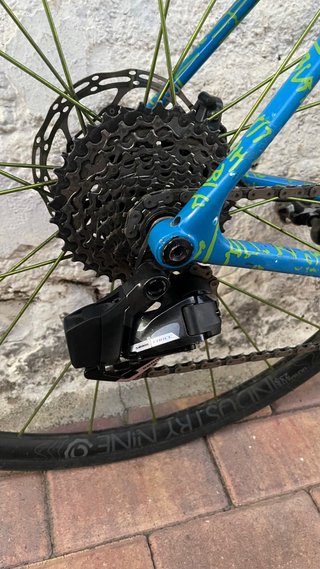 Bicicleta Gravel/Ciclocross Azul