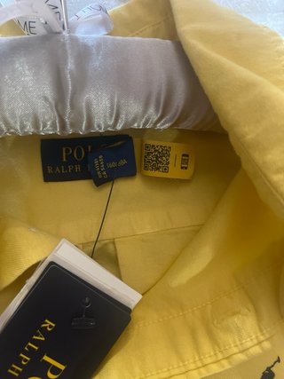 Vestito camicia Ralph Lauren giallo