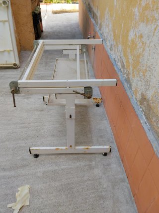 Mesa Dibujo Técnico Metal Blanco