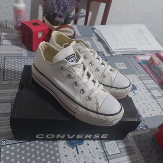 Converse Blancas Plataforma