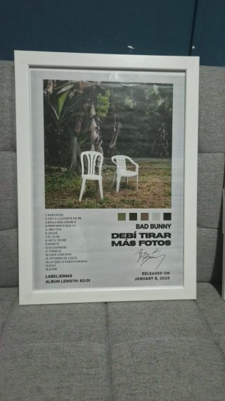 Cuadros de álbumes de música personalizados