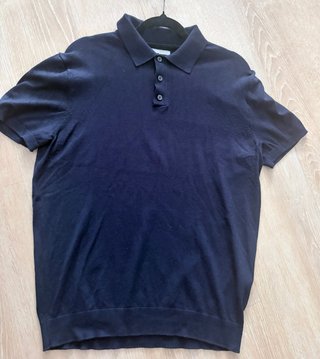 Polo Zara Azul Talla M