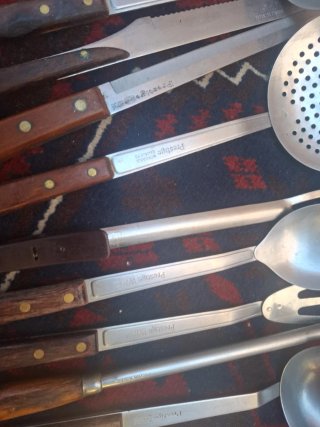 Lote Utensilios Cocina Acero Inox