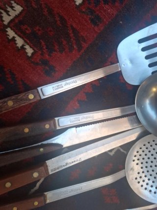 Lote Utensilios Cocina Acero Inox