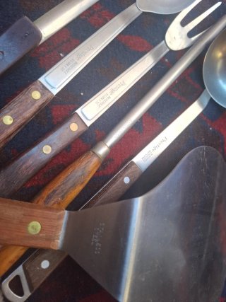 Lote Utensilios Cocina Acero Inox
