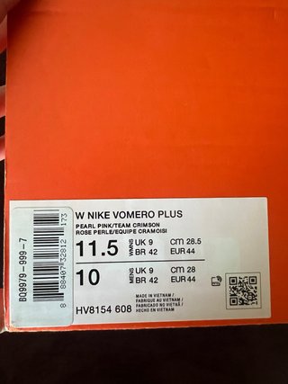 Nike Vomero Zapatillas Mujer Rosa Blanco
