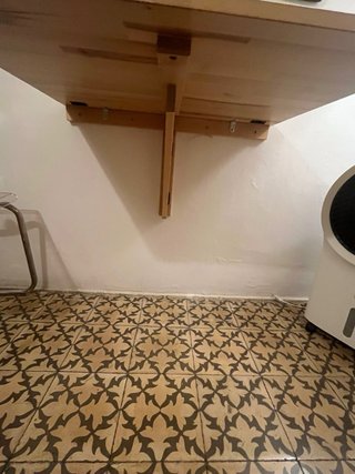 Mesa plegable pared NORBO IKEA abedul