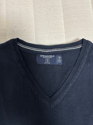 Jersey pico azul marino