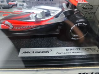 Maqueta F1 McLaren MP4-22 Fernando Alonso.