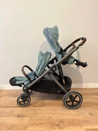 Carrito Cybex Gazelle S + 2 sillas y cesta